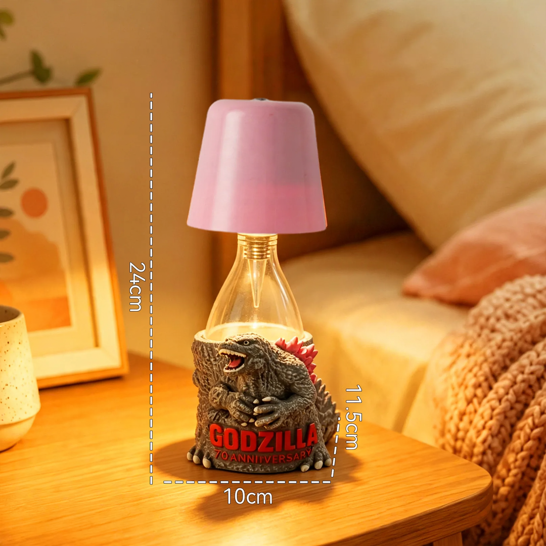 Godzilla Figures Table Lamp