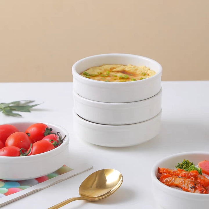 Ceramic bowl 20 cm, white