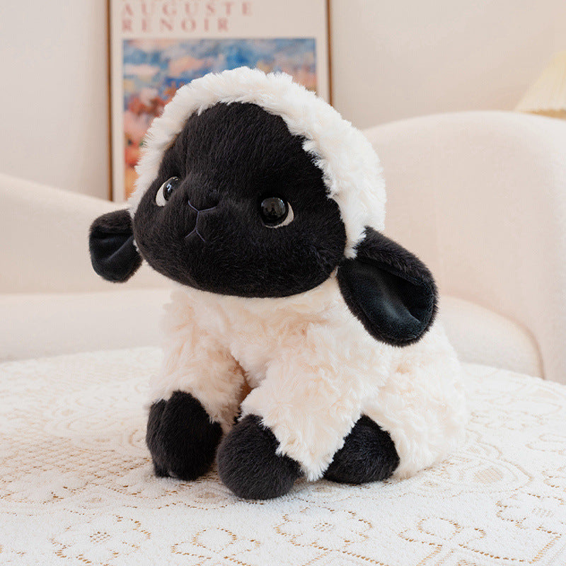 Plush sheep, comfort doll, stuffed animal