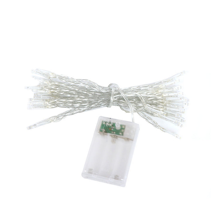 LED string lights with button cell battery, 1–3 m
