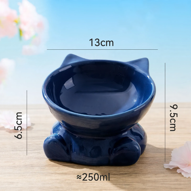 Ceramic Pet Water Bowl with Water Circulation