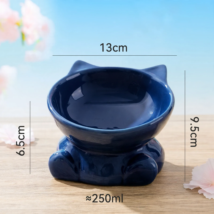Ceramic Pet Water Bowl with Water Circulation