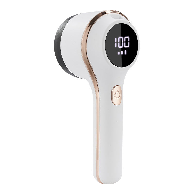 Portable Battery-Powered Lint Remover with Display