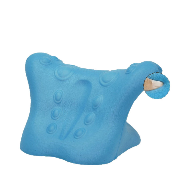 Neck massage pillow with mechanical pressure point massage