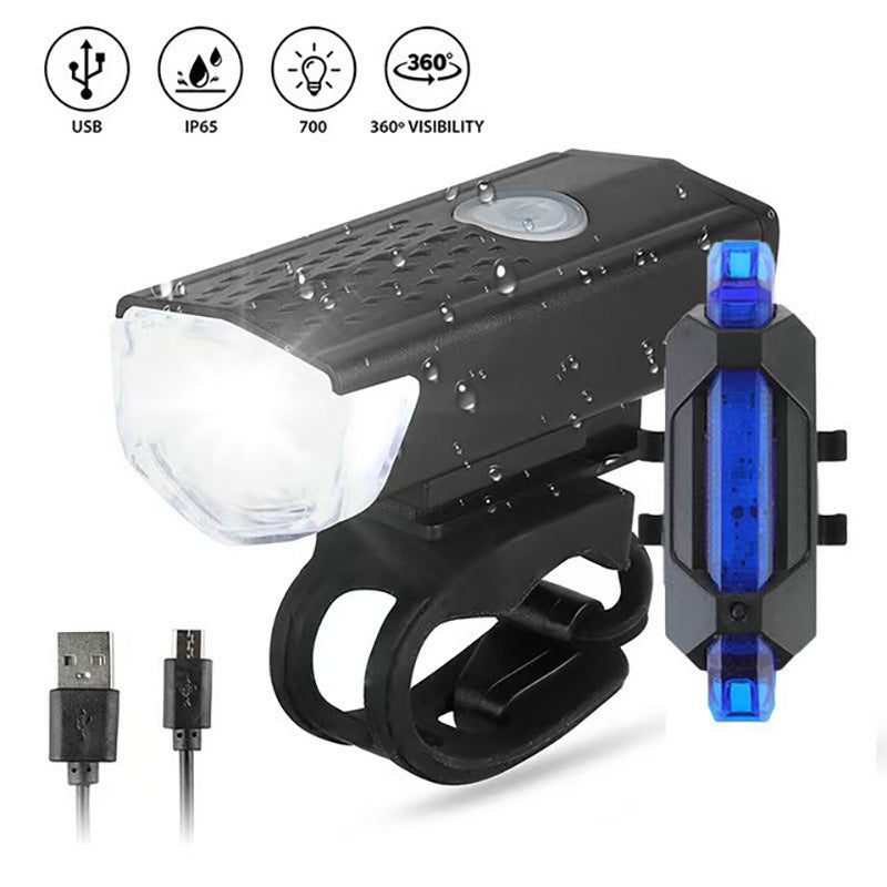 USB bike lighting front