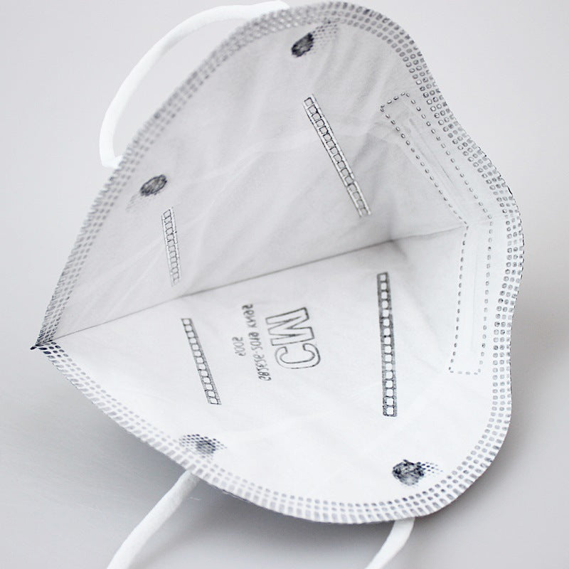 KN95 protective mask with air valve and activated carbon