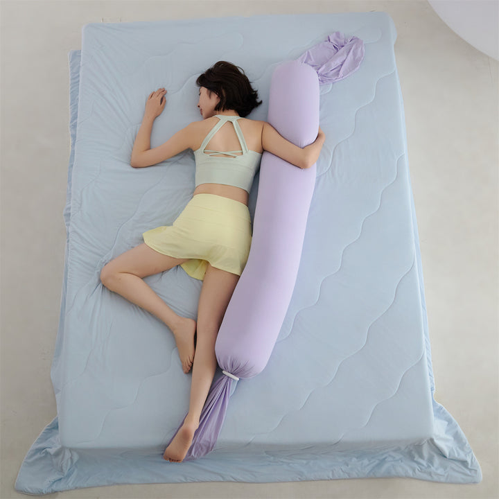 Washable side sleeper pillow with EPS filling