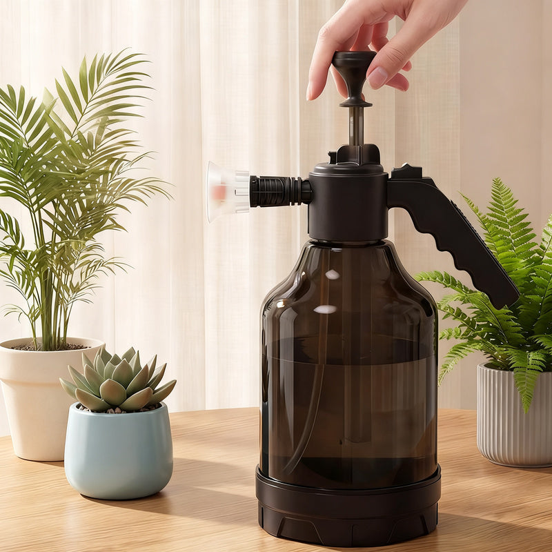 Pressure spray bottle 2.5 L with double spray head