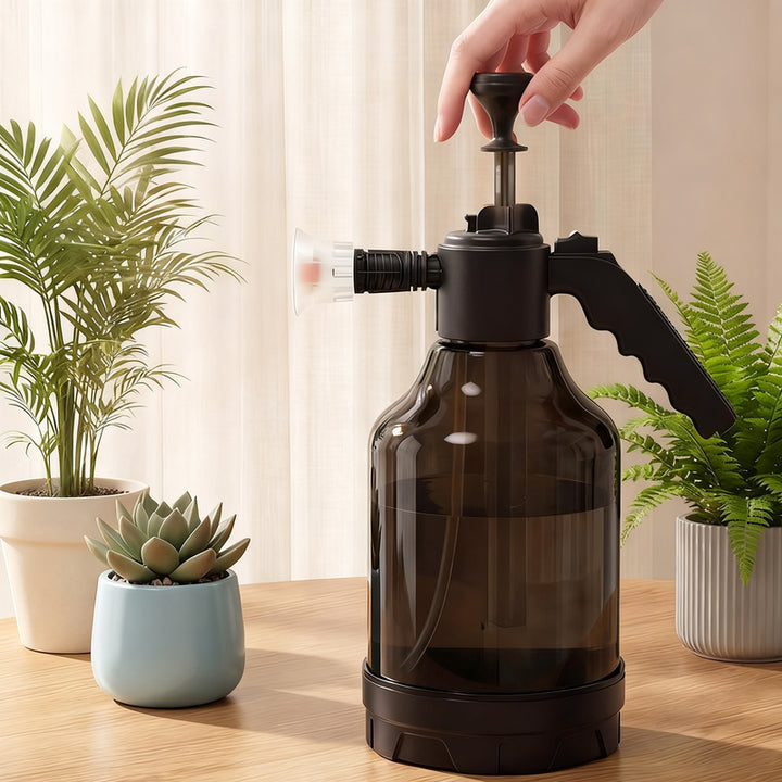 Pressure spray bottle 2.5 L with double spray head