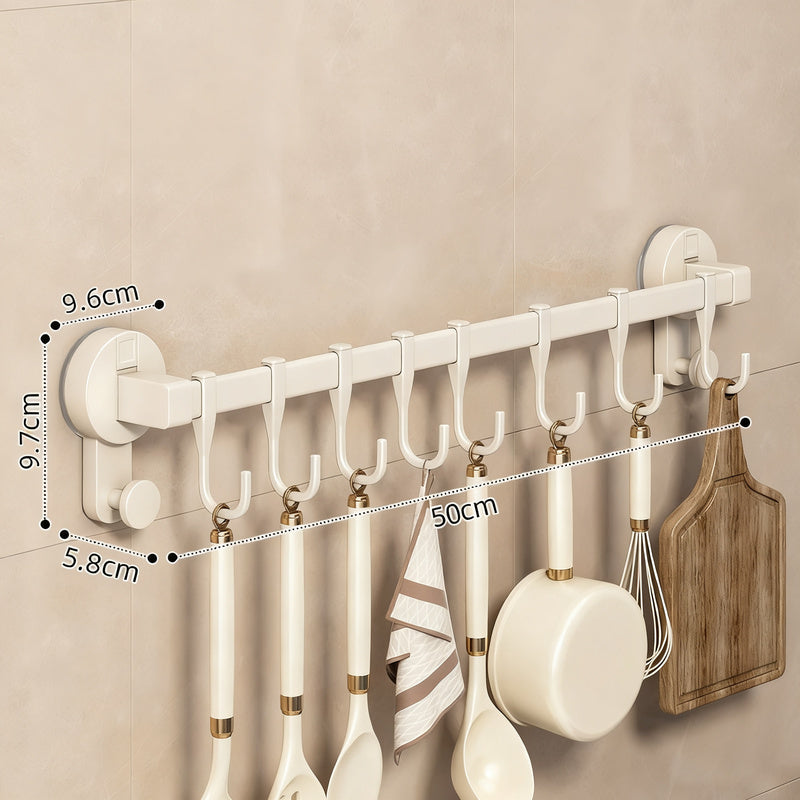 Kitchen rail with suction cup, 30–60 cm