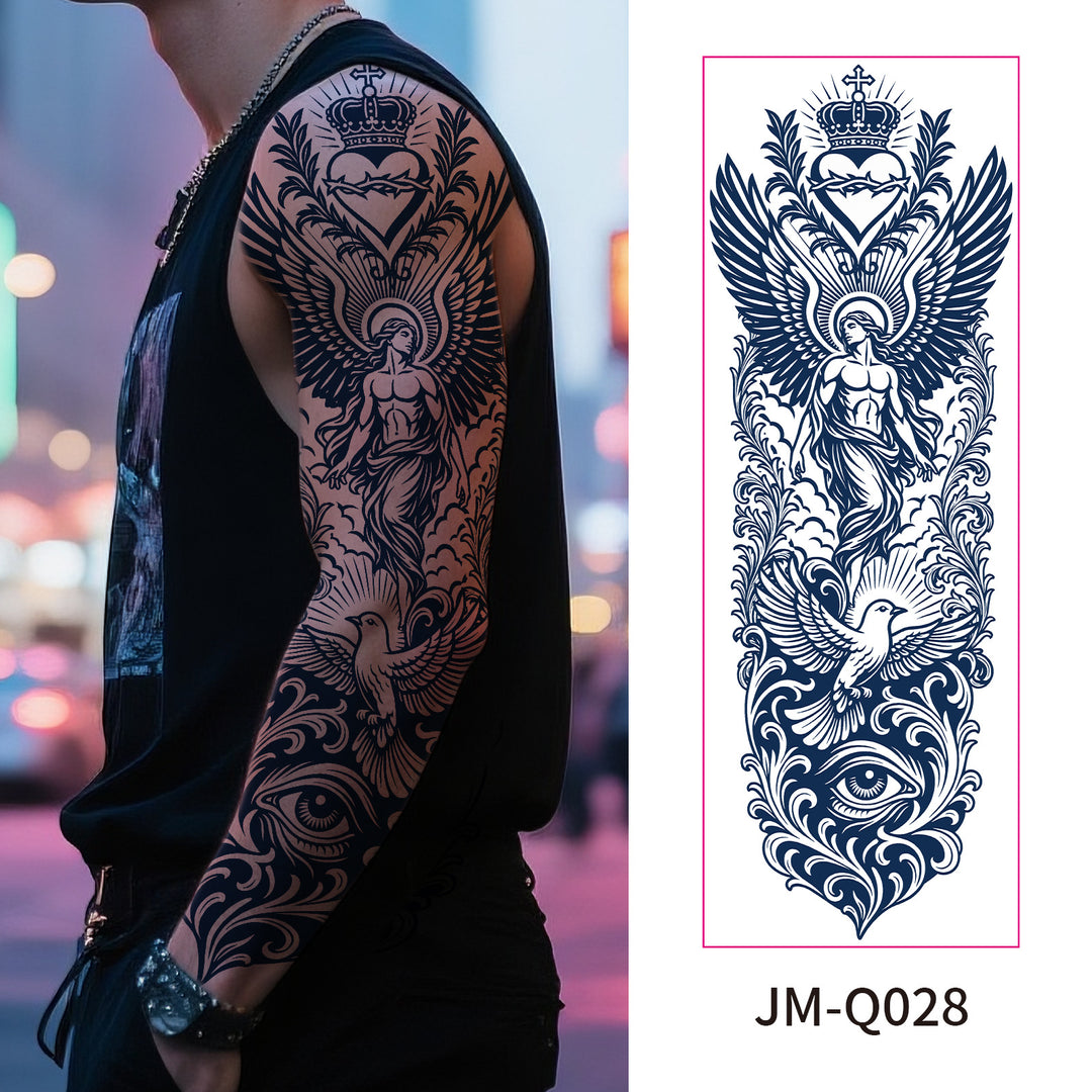 Temporary tattoo stickers, various designs