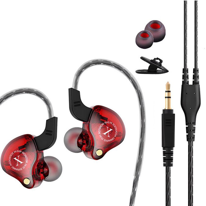 In-ear headphones with silicone ear tips, 3.5 mm jack