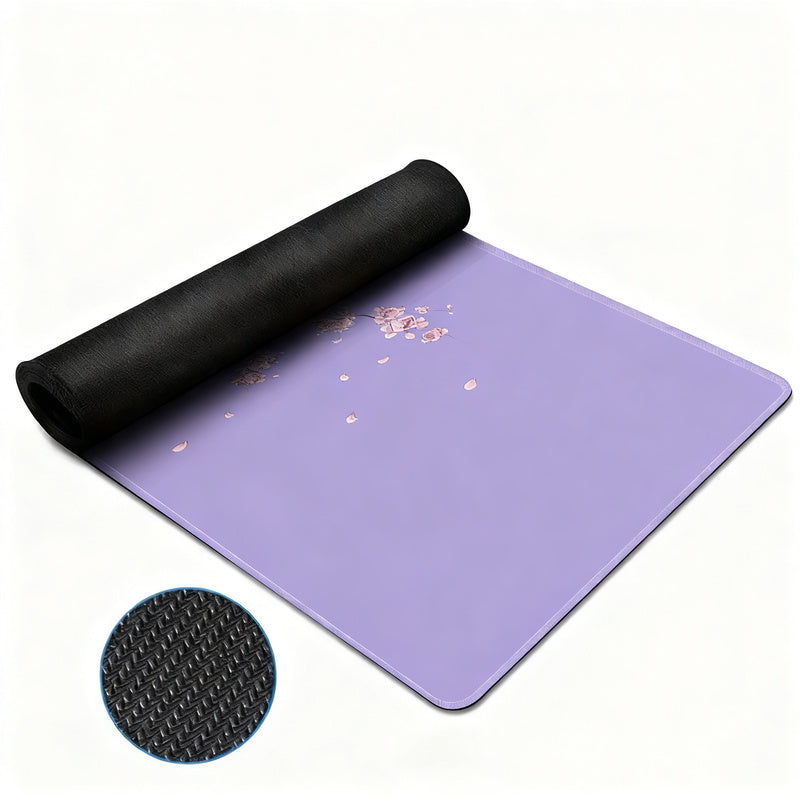 Gaming mouse pad made of natural rubber