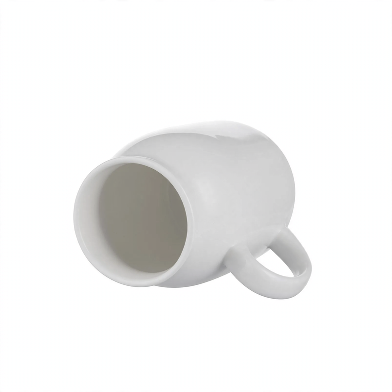 Ceramic drinking mug, porcelain