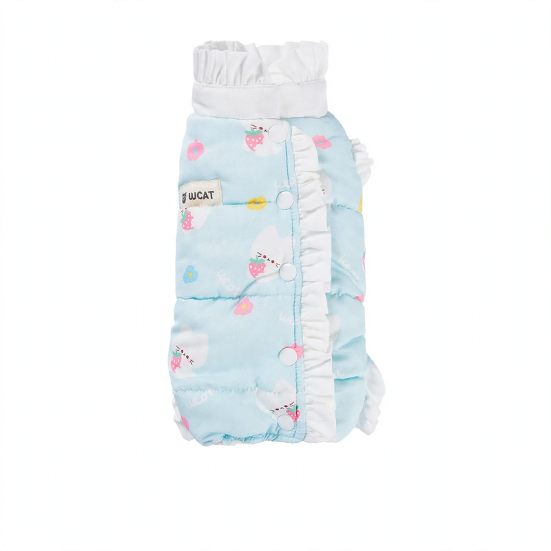 Belly protection pullover for cats and small dogs