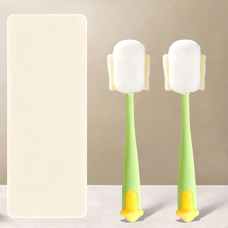 Multipurpose brush for cleaning cups and bottles