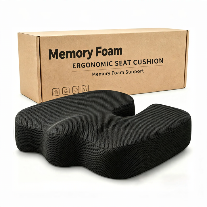Memory Foam Seat Cushion with Gel Cooling