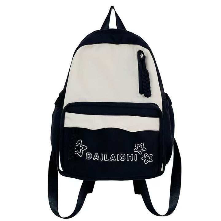 Nylon-Backpack, breathable, solid colors