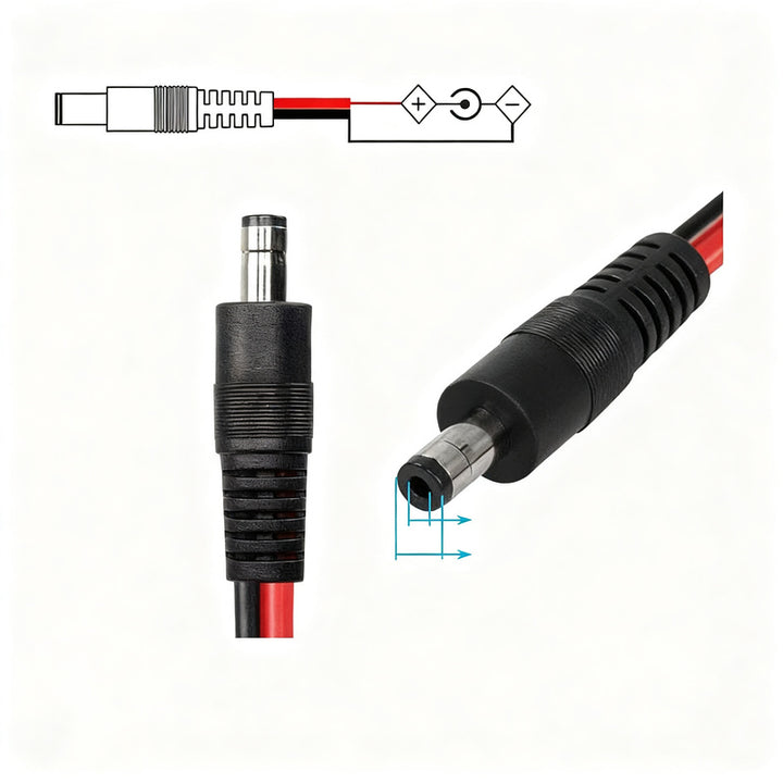 Extension cable, PVC sheath, copper