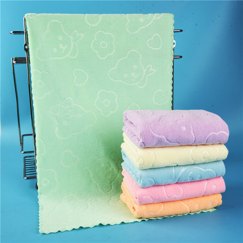 Microfiber towel, multiple colors