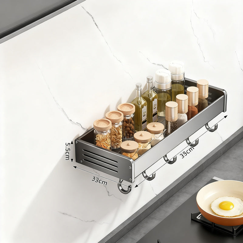 Stainless Steel Kitchen Wall Shelf