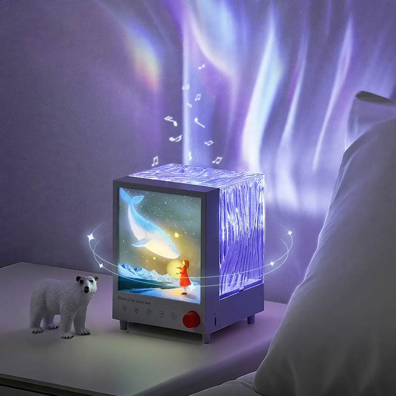 Starry Whale Night Lamp Speaker