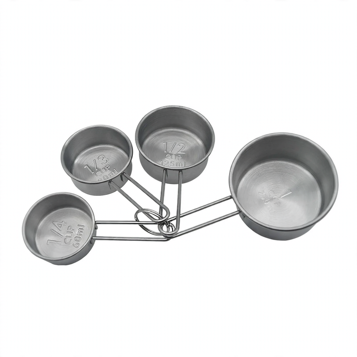 Stainless Steel Measuring Spoon Set, 4-Piece