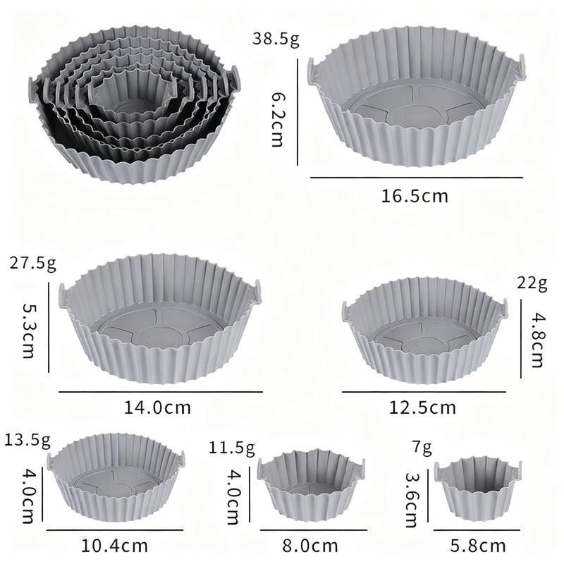Silicone baking mold, egg shape, 9×7.5×5.5 cm