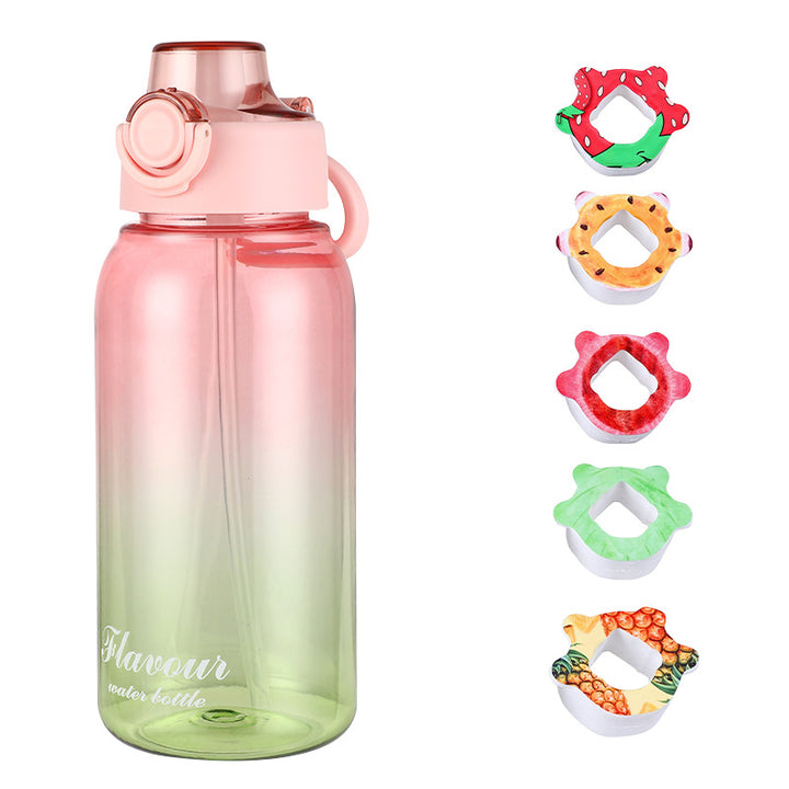 Sports water bottle made of PC, 800–1000 ml