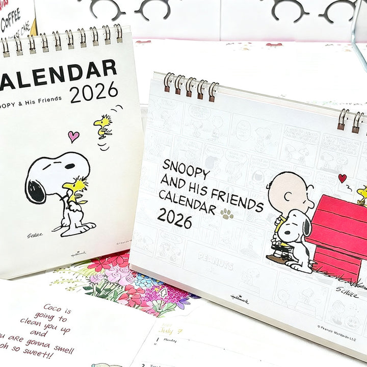 Table calendar 2026 in modern design