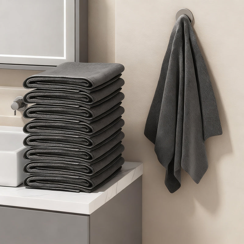 Microfiber cleaning cloths, versatile use