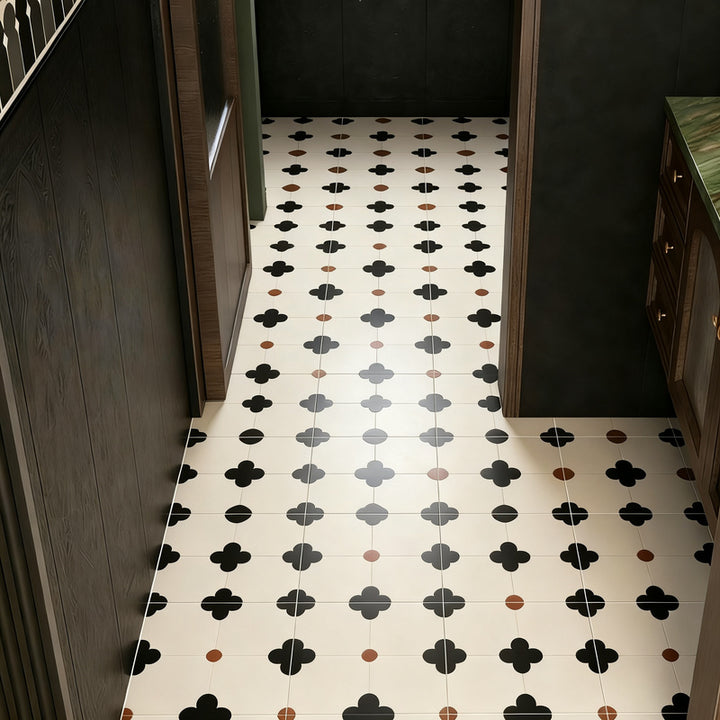 Marble floor sticker, self-adhesive