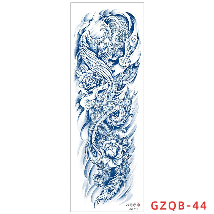 Temporary tattoo stickers, various designs