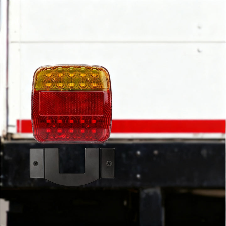 LED pendant light with brake lights