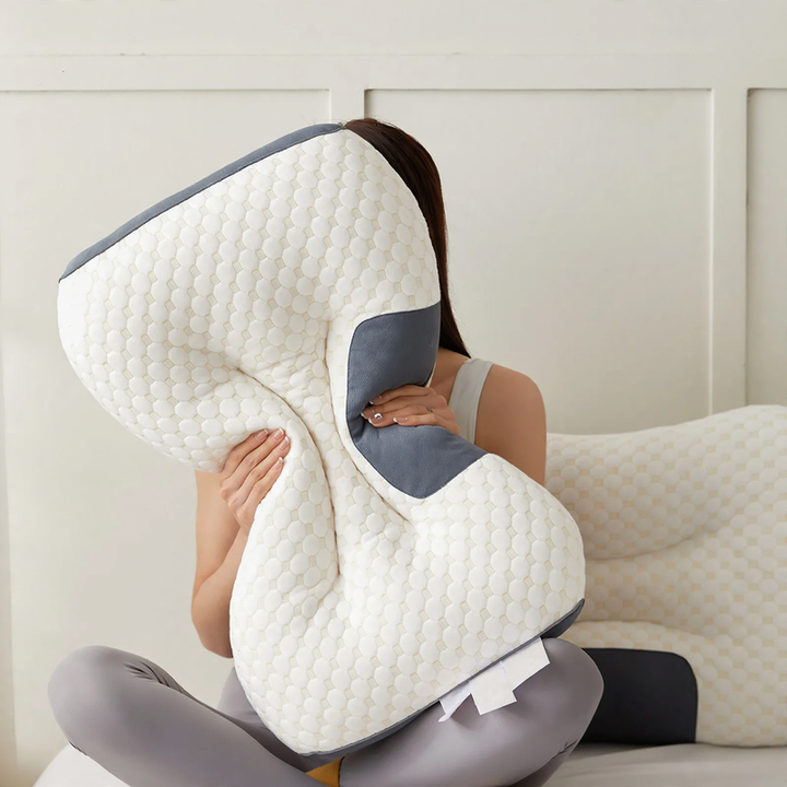 Pillow 48×74 cm, needle fabric, 6–8 cm height