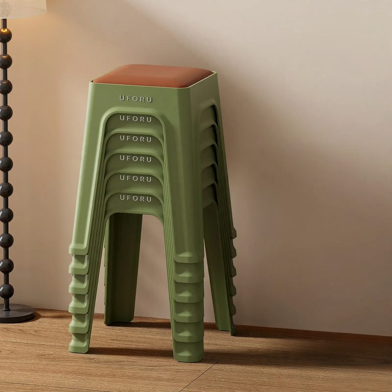 Plastic stacking stool, Model DA1408