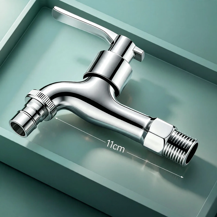 Stainless steel faucet for washing machine and balcony