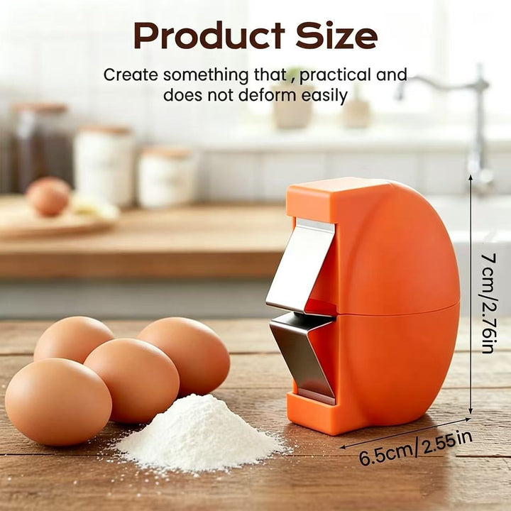 Egg peeler for peeling and separating