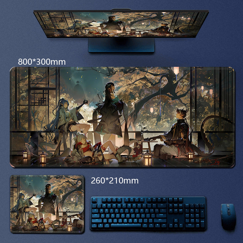 XXL Gaming Mousepad with Anime Design
