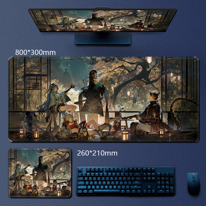 XXL Gaming Mousepad with Anime Design