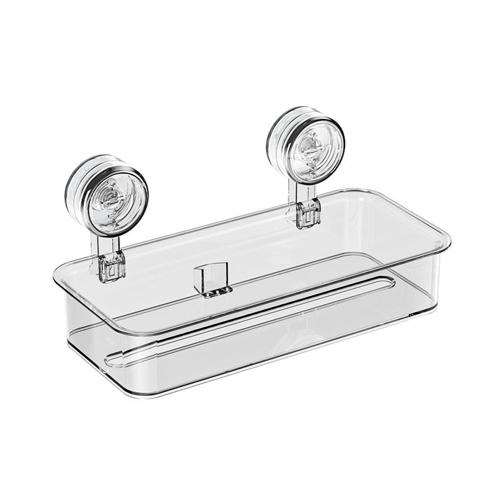 Suction Cup Paper Towel Holder, Plastic, Model YM.6937-29414
