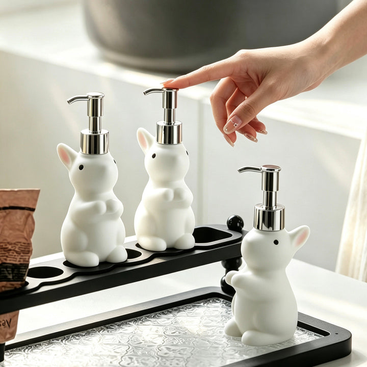 Hare soap dispenser, 180 ml, with pump closure