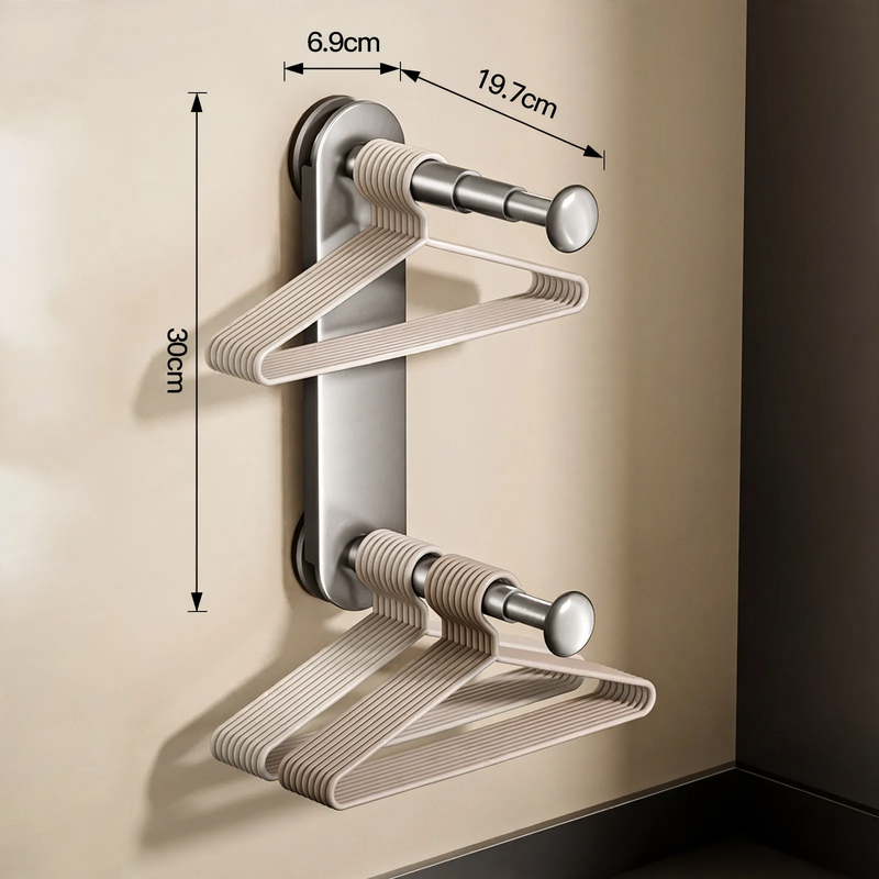 Suction cup drying rack, expandable