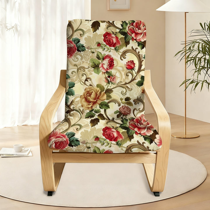 Rocking chair cushion, non-slip and scratch-resistant