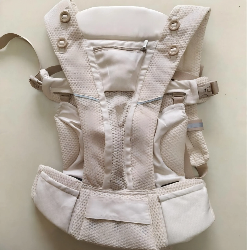 Baby carrier and hip seat, 0–40 months
