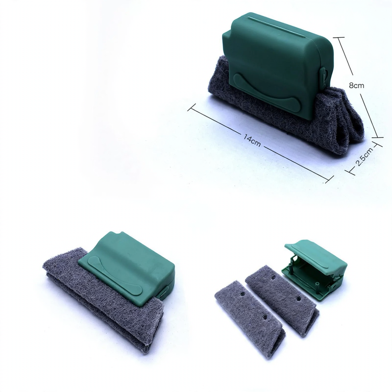 2-in-1 window and fly screen cleaning brush