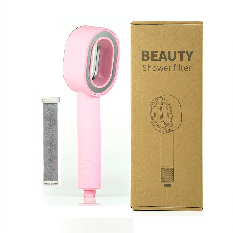 3-in-1 Shower head with massage function, plastic