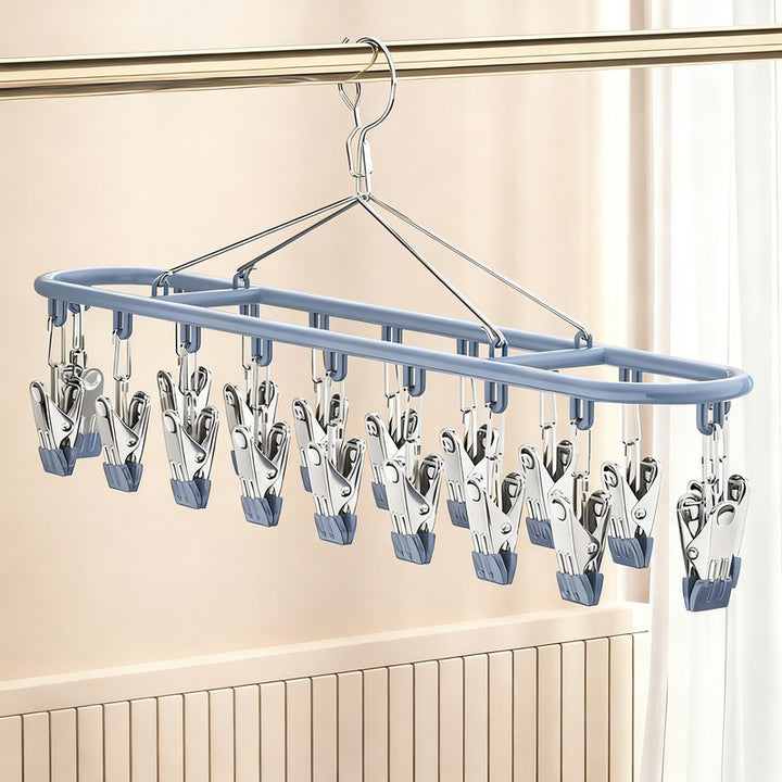 Steel clothespin holder, 18–20 clips