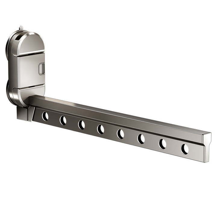 Hanging drying rack with suction cup, aluminum