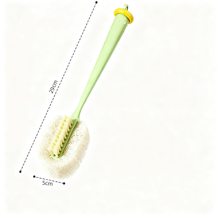 Cup brush with straw brush, 60 g, ABS